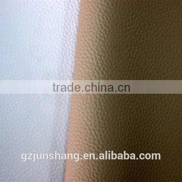Embossed PU leather for shoes upper usage, same with real leather design