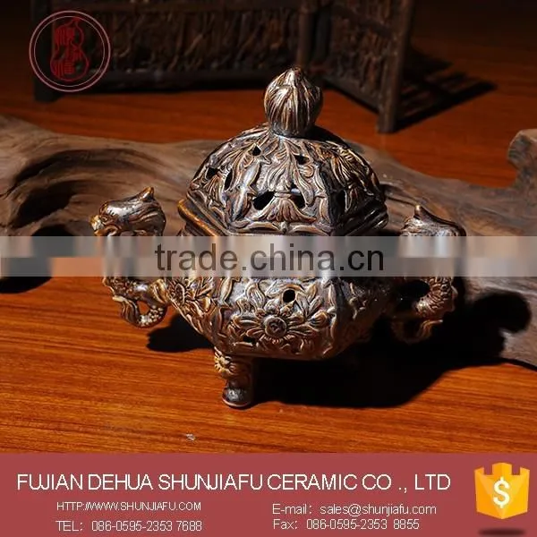 Chinese Antique Feature Ceramic Incense Stick Holder, Custom Incense Holder