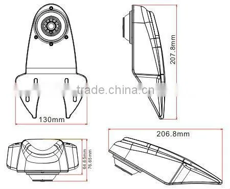 9inch Truck Parking Rear View System