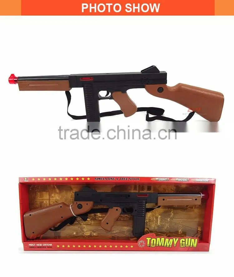 Big size kids plastic electric toy gun safe with light and sound