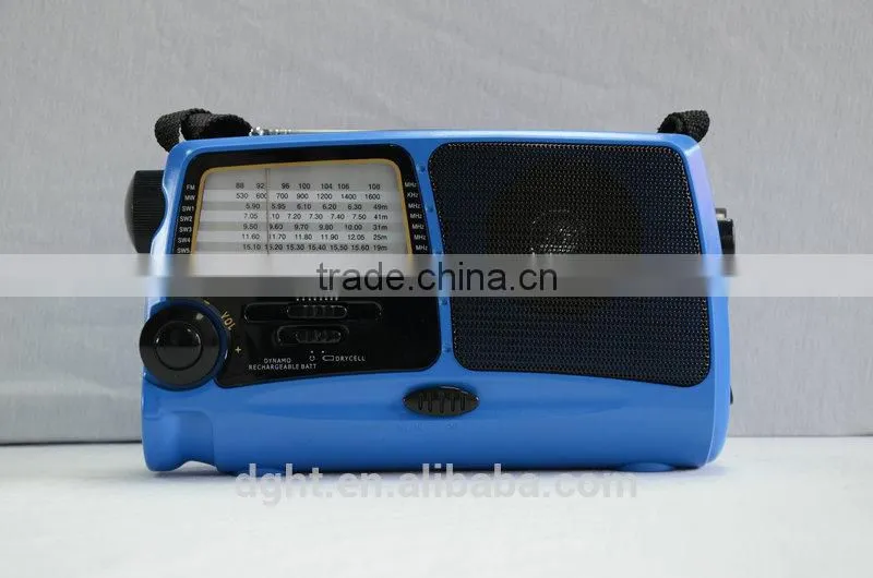 crank flashlight dynamo flashlight Dynamo Flashlight with Radio