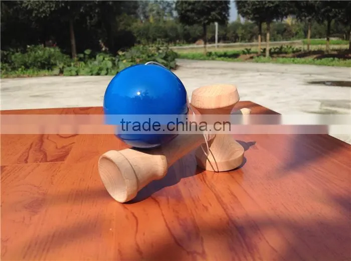 Deluxe solid deep sea blue kendama