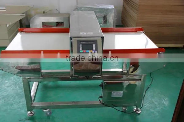 Conveyor belt metal detector for food, chinese food metal detector with high sensitive