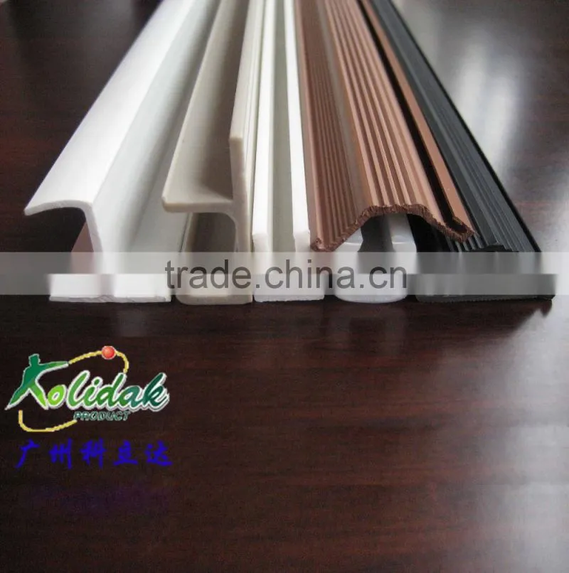 n shape PVC profile plastic extrusions
