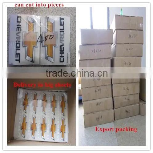 silicon reflective transfer printed logo label for uniform clothing