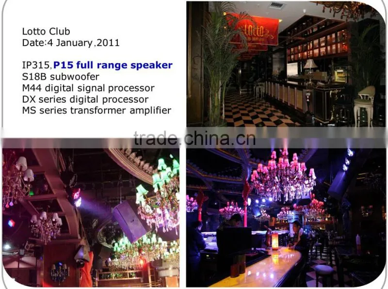 Export HP3 portable professional audio system hot selling