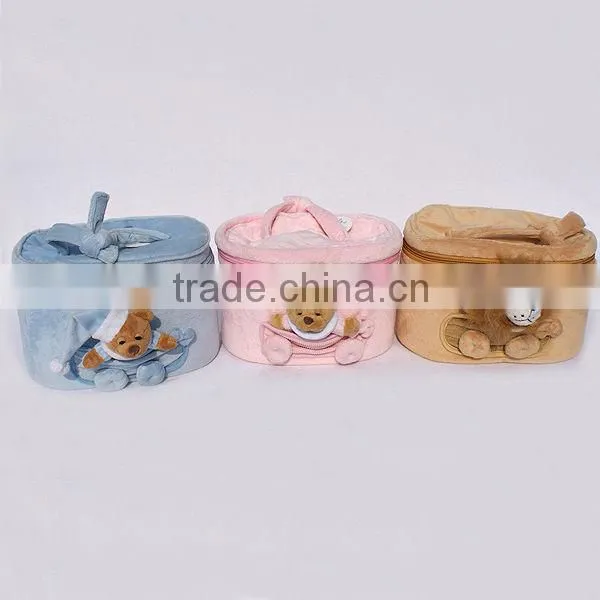 Cute plush side open box with cute packaging box