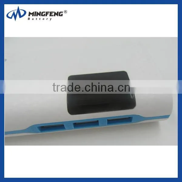 cheapest Mobile phone with three USB ports 8000mah battery power bank fast charging station
