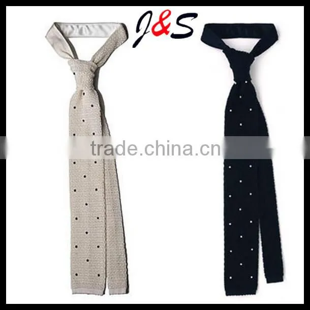 fashion silk knitted tie, bow tie