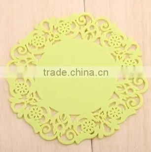 fashion silicone cup mug mat