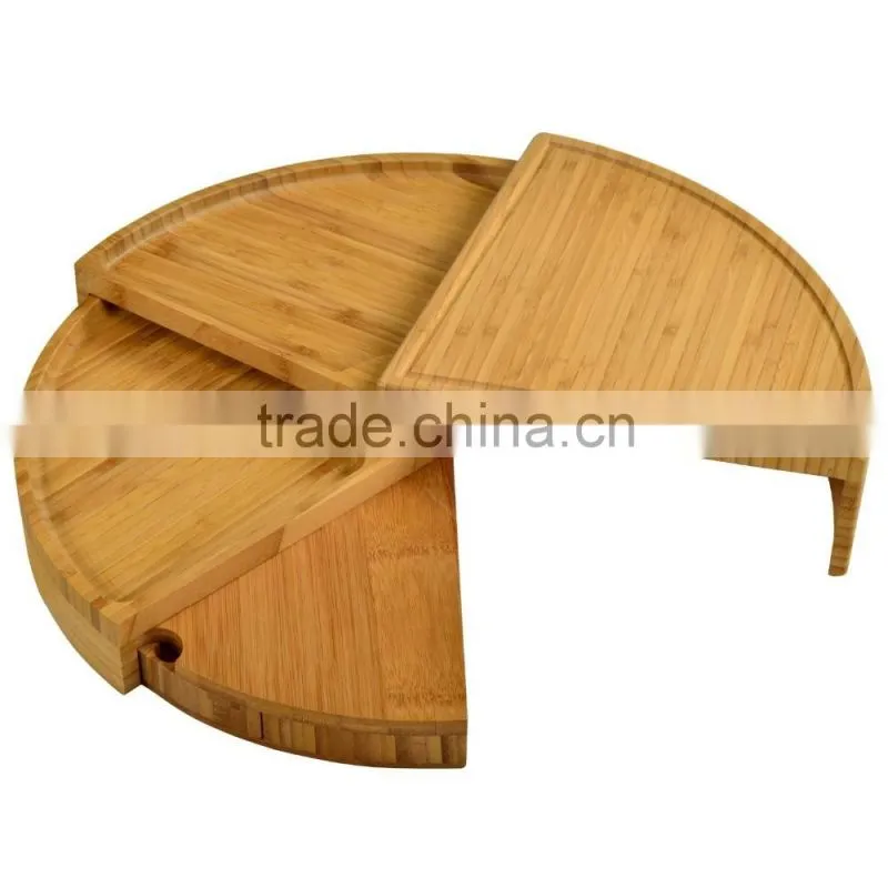 Transforming Bamboo Cheese Board Set
