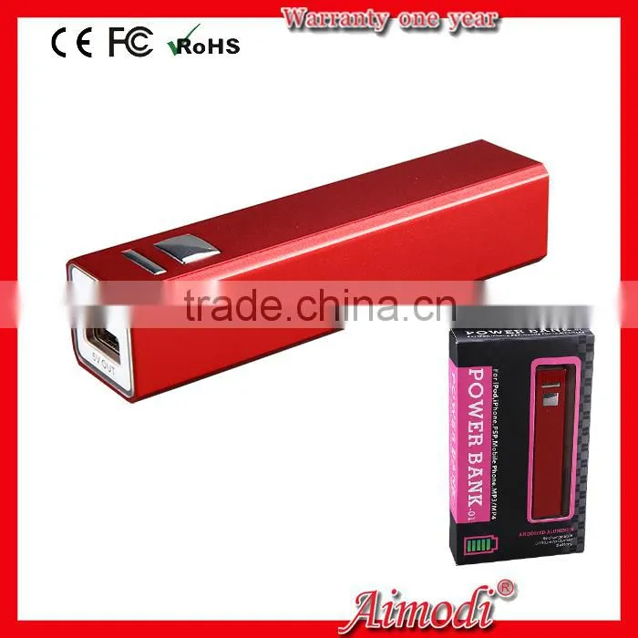 Manufactory supply cheap charger perfume 2200mAh business power bank