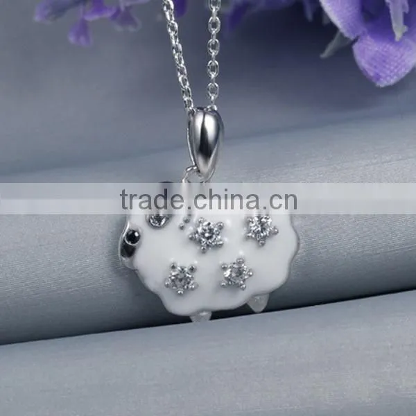 Latest design 925 Sterling Silver chain necklace for women