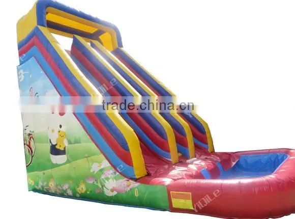 Water Inflatable Slide For Kids Garden Toys