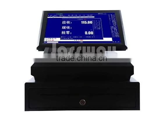 Integrated and embedded all-in-one pos system