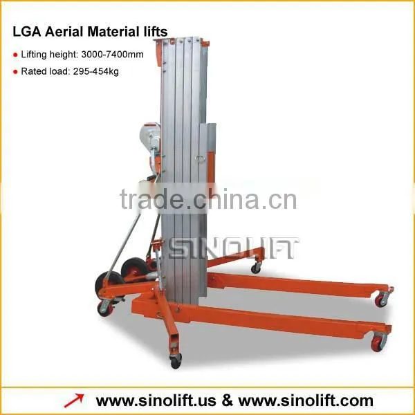 Sinolift-LGA Aerial Material lifts with Low Price
