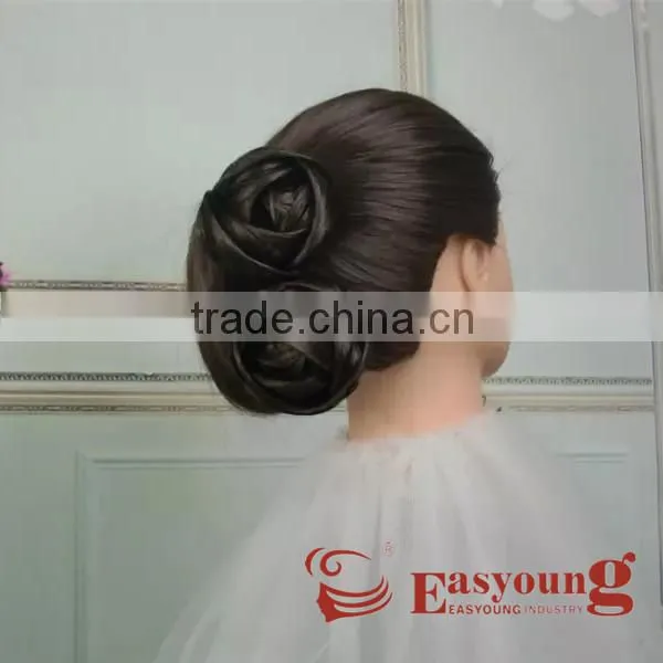 Flower hair pieces for wedding. Synthetic hair accessories