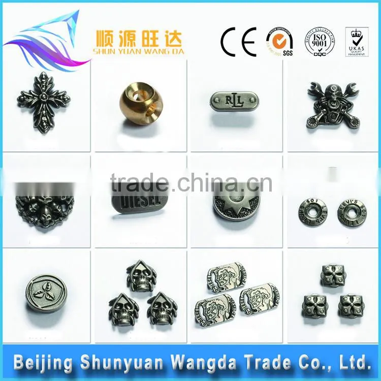High Quality Customized Brass Lock Metal Bag Buckle for Handbags