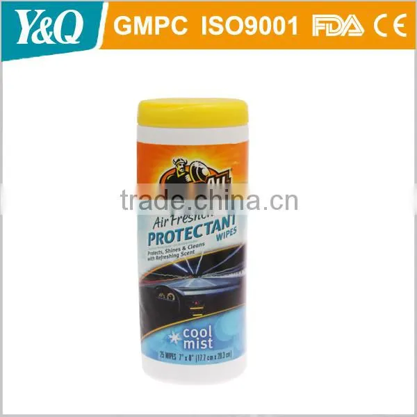 New Design Wet Cleaning Car Biodegradable lens wipes