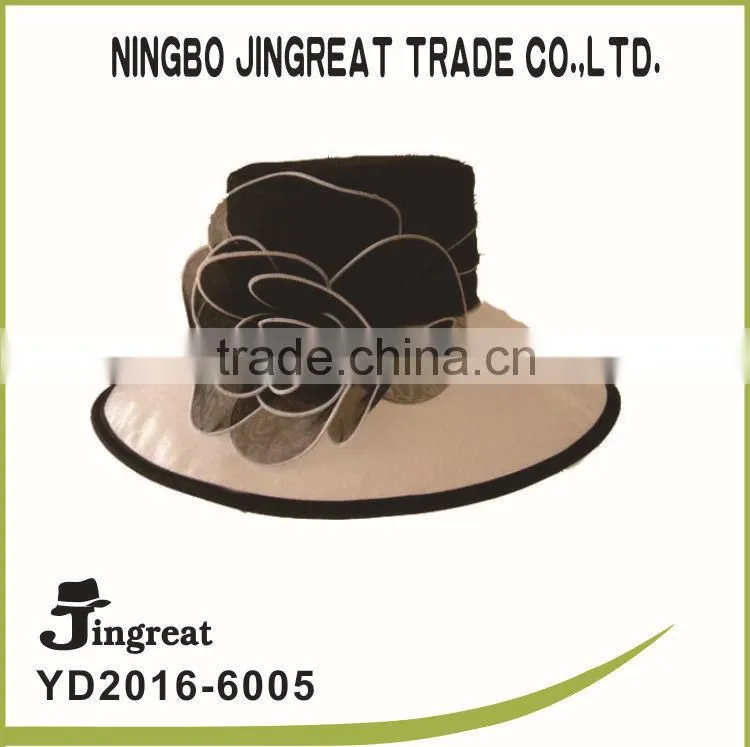 2014 wholesale Fashion beach sun vior hats for women