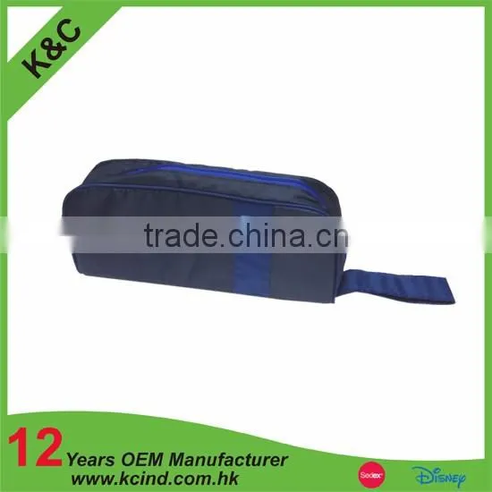 2016 new design promotional polyester material travel bag set