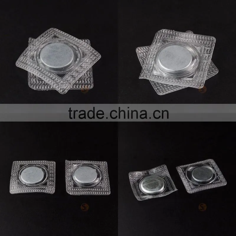 PVC Hidden Magnetic button, hidden snap button