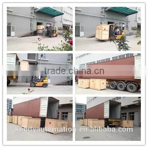 Automatic boxing sealing machine for food factory with plexiglass cover