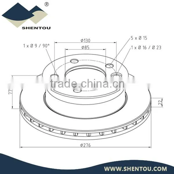 Brake Disc 902 421 06 12 For Mercedes Benz Sprinter Vario Truck