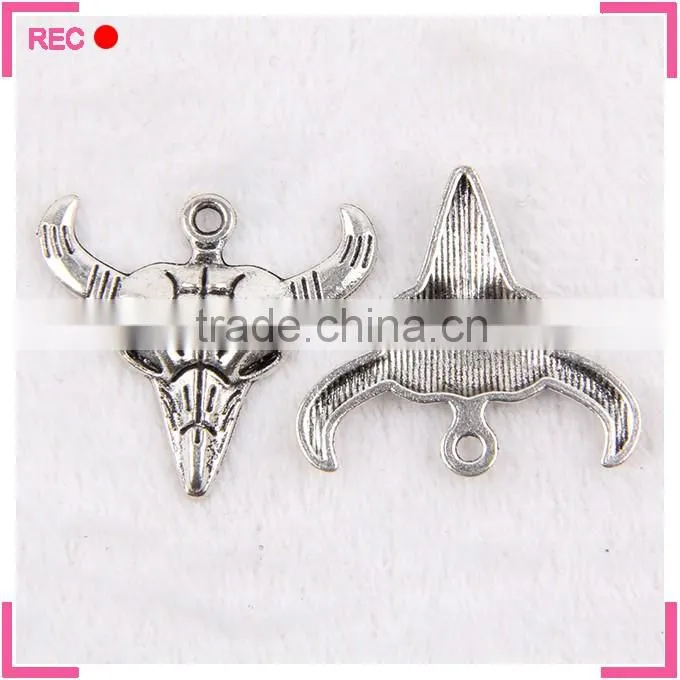 Custom metal pendant for necklace, zinc alloy horse pendant