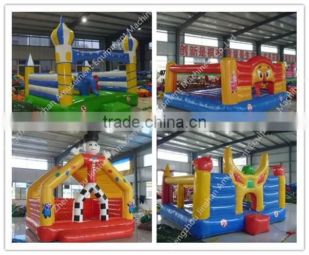 cheap kids jumping inflatable playground prices amusement park bouncy castle 2016