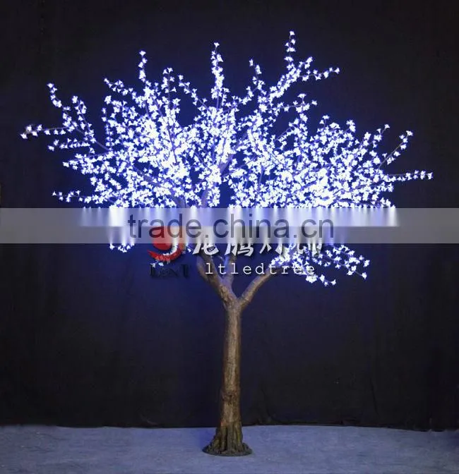 Christmas street light decoration led artificial cherry blossom tree lights