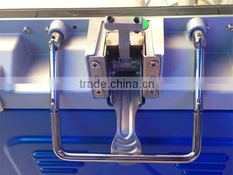 Christmas indoor P4 transparent led display screen for indoor advertising