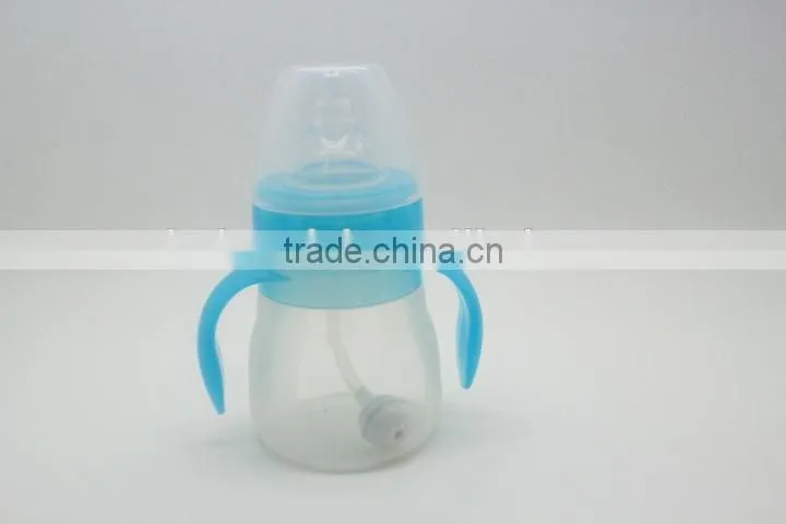 wholesale BPA free baby feeding bottle, silicone baby bottle
