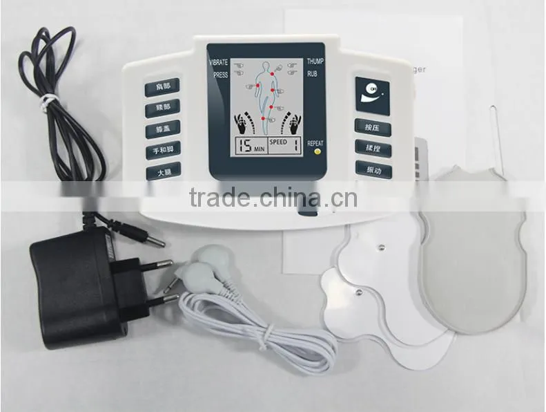 EMS vibrating facial massager blood circulatory massager machine