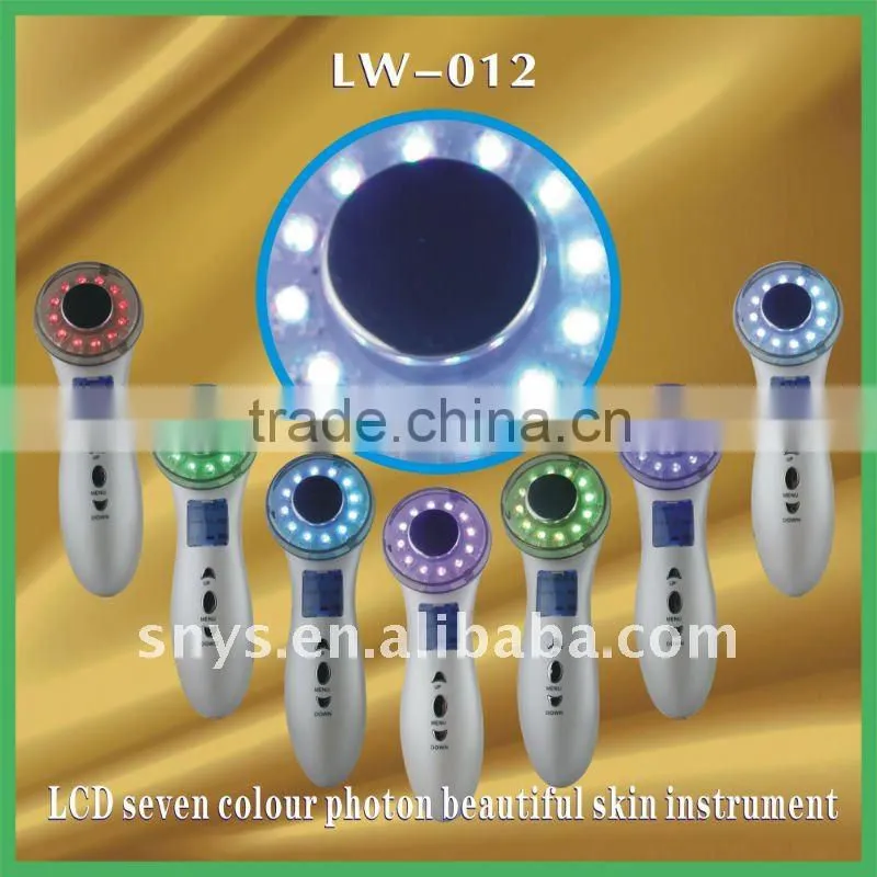 LCD Seven Color Photon Skin Equipment LW-012