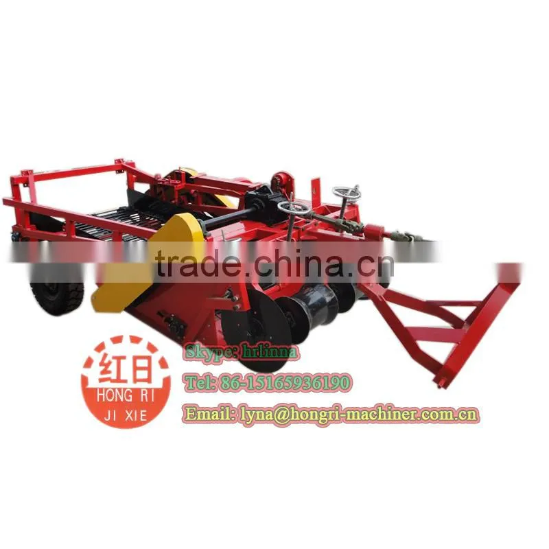 Hot sale 1.6m self loading sweet potato harvest machine price