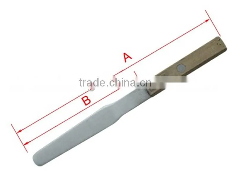 2015 new stainless steel wooden handle kitchen utensil