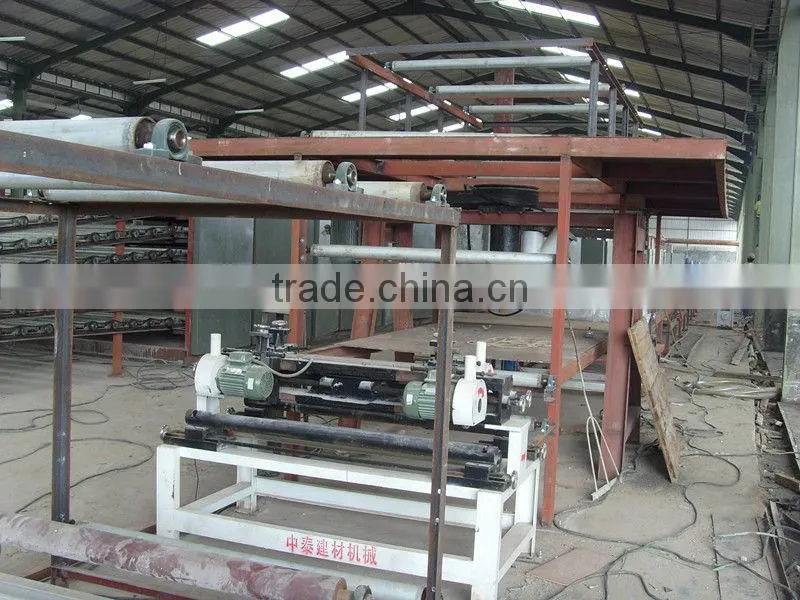 Paper surface gypsum board production line