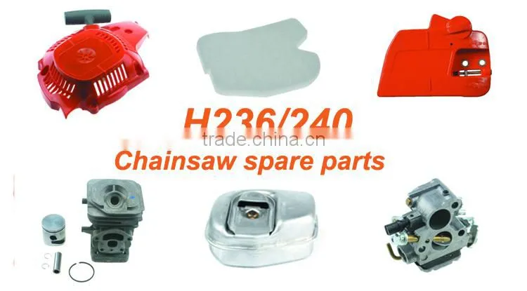 Starter Cylinder kit Carburetor and do on H236 H240 dolmar chainsaw parts
