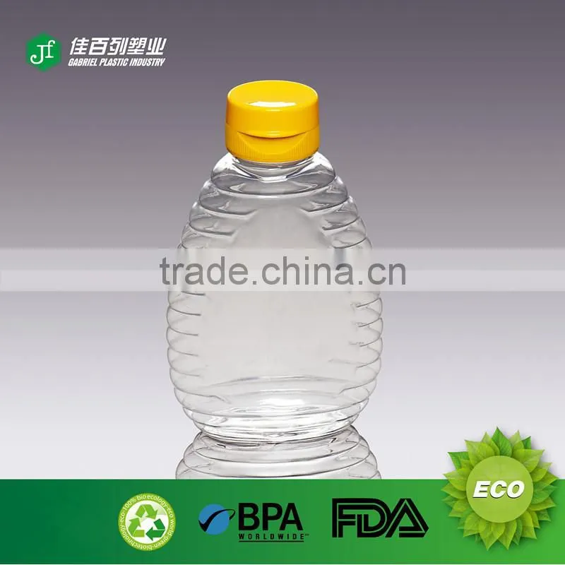 China factory price hot sale honey colored squeeze bottles