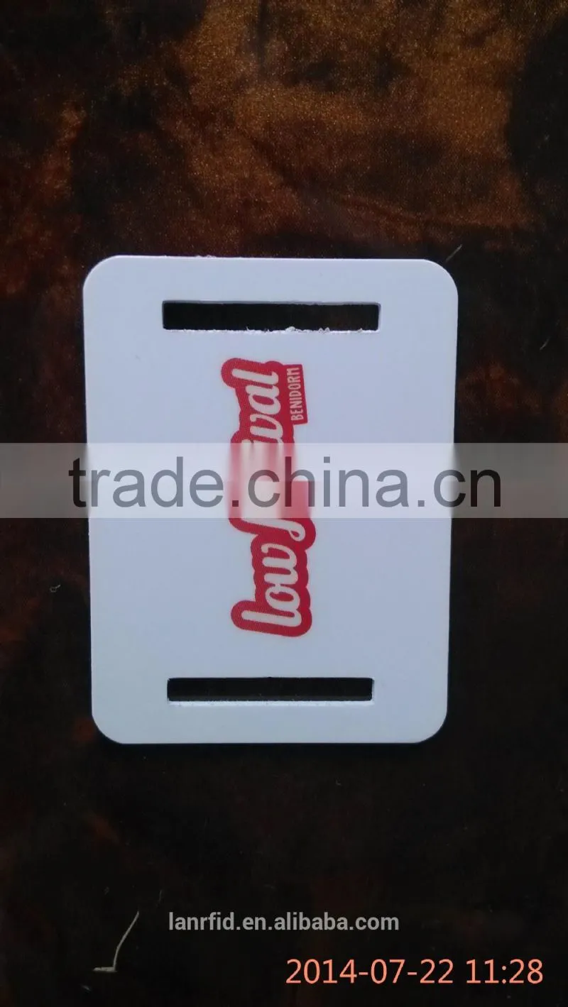 EM4200 chip nfc smart card with two punched holes