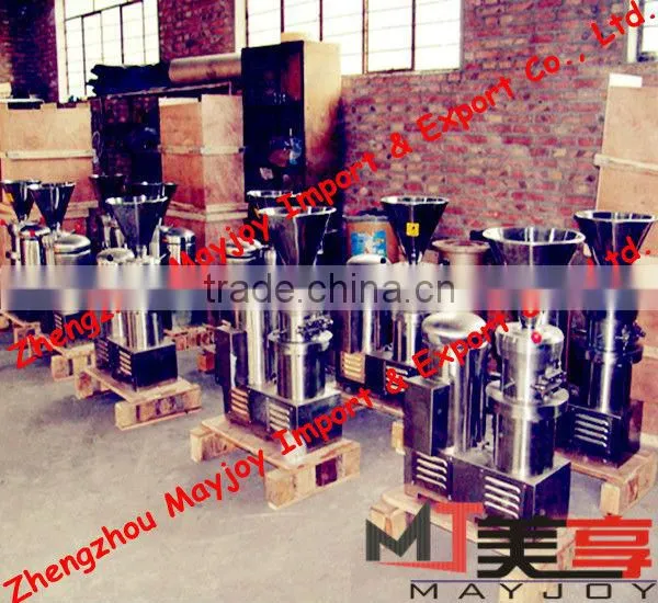 Excellent performance sample avaible peanut butter mill machine/peanut groundnut paste machine