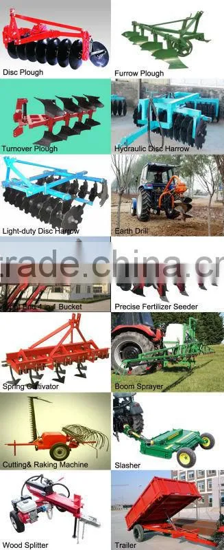 80hp 4wd farm tractor with remote control