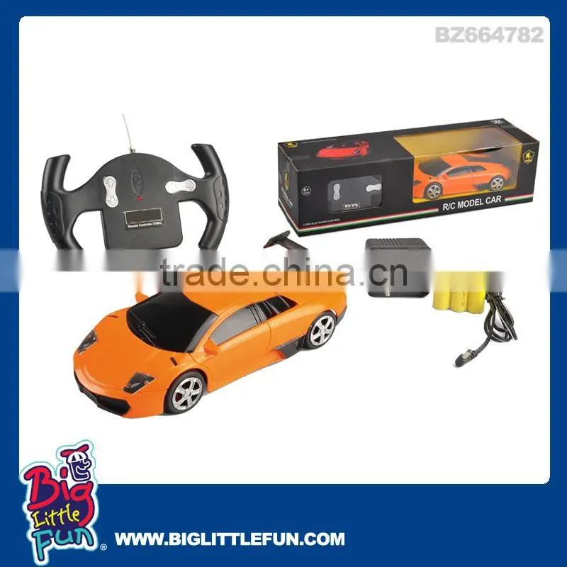 1:24 scale 4 channel radio control car,radio control toy car