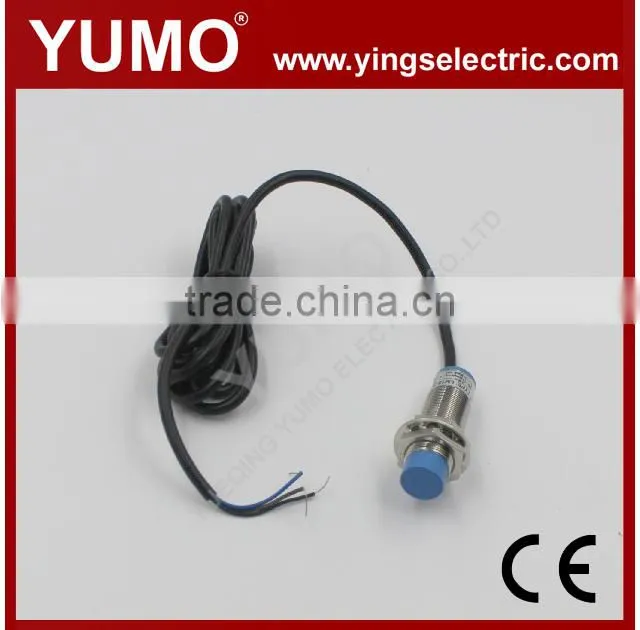 M12 Cylinder inductive proximity switch PR12-4DP2 sensing range 4mm non-flush PNP NC 6-36VDC