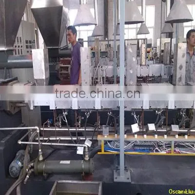 pe granules machine for make pellet wood