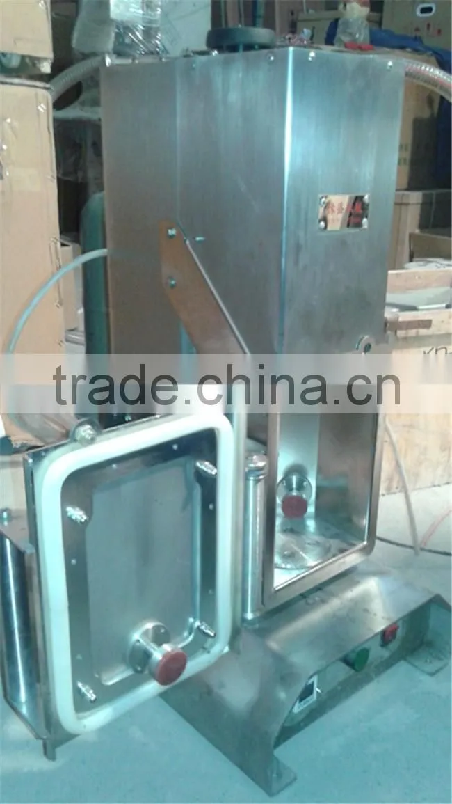 Semi-automatic vacuum glass jar capping sealing machine