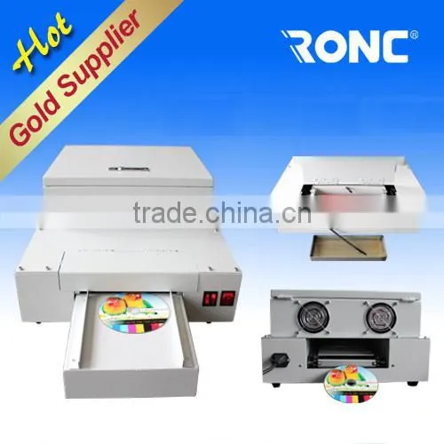 UV golssy oil coating machine for CD DVD disc