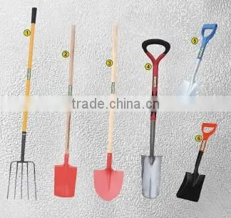blue carbon steel TPR handle hoe farm tools agricultural tools
