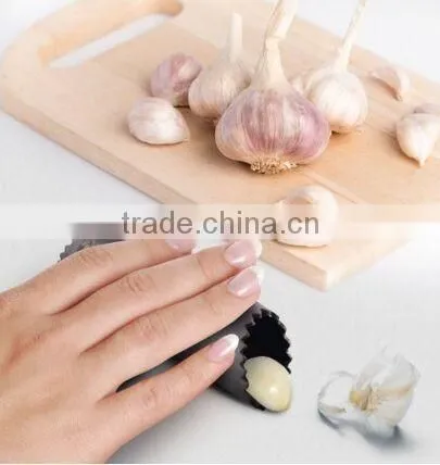 High grade factory direct sale manual garlic press and peeler